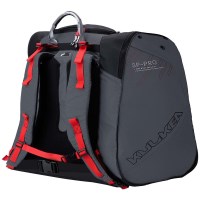 SP Pro Ski Boot Backpack - Grey / Black / Red