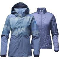 Women's Garner Triclimate Jacket - Coastal Fjord Blue Snowscape