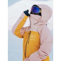 Women's [ak] Embark GORE-TEX Jacket - Shadow Pink / Golden Rod