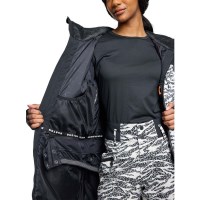 Women's Prowess Jacket 2.0 - True Black / Zebra Camo