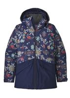 Women's Insulated Snowbelle Jacket - Village Byrd / Navy Blue - Patagonia Womens Insulated Snowbelle Jacket - WinterWomen.com