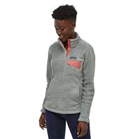 Women's Re-Tool Snap-T Pullover - Tailored Grey / Nickel X-Dye w/ Aurea Pink