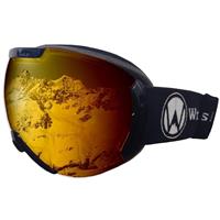 Double Lens Goggle - Black Frame w/ Amber Lens (A60)