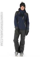 Women's Labyrynth Jacket - Frontier / Black / Frontier - Spyder Womens Labyrynth Jacket - WinterWomen.com                                                                                                      